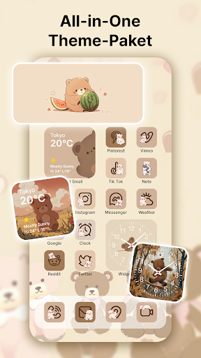 Themes: App Symbole, Widget Screenshot