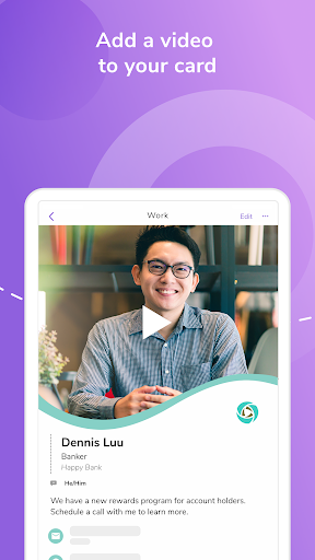 Captura de pantalla de Tarjeta de Visita de HiHello