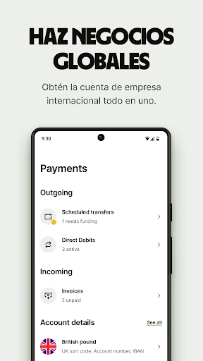 Captura de pantalla de Wise