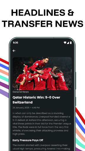 Soccer Live Scores & News screenshot
