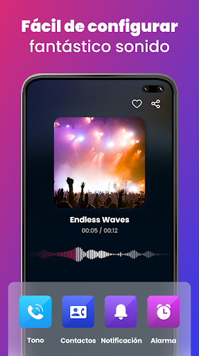 Captura de pantalla de Tonos de Llamadas para Celular