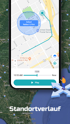 Telefon-Tracker Screenshot