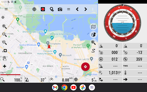 Captura de pantalla de OruxMaps GP