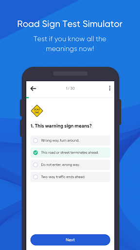 Captura de pantalla de DMV Practice Test Pro 2026