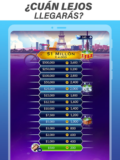 Captura de pantalla de Trivia Millonario: Juego de TV