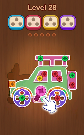 Woodbolt Sort: Nuts & Screws screenshot