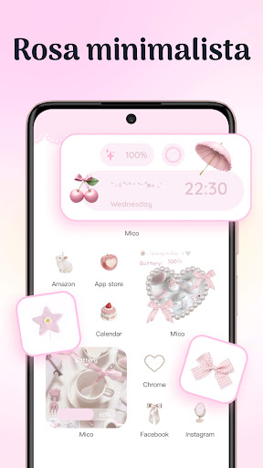 Captura de pantalla de Mico - Widget & Wallpaper