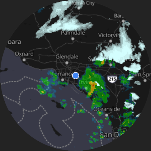 Captura de pantalla de MyRadar Weather Radar Pro