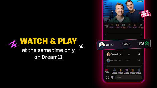 Captura de pantalla de Dream11: Sports Watch Along