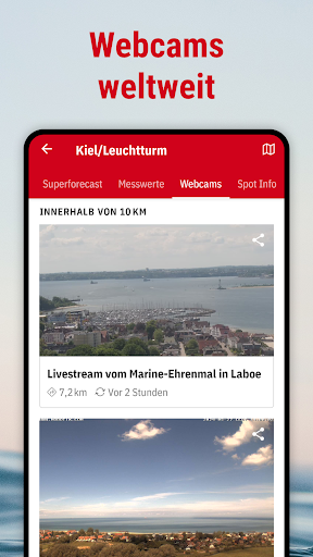 Windfinder: Wind & Wetterradar Screenshot