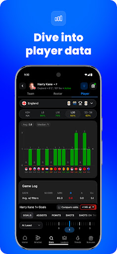 Captura de pantalla de HOF: Sports Stats & Data