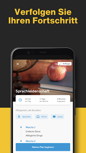 Rosetta Stone: Sprachen lernen Screenshot