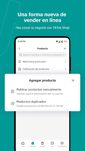 Captura de pantalla de Mi Tienda TikTok Shop