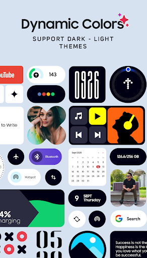 Captura de pantalla de OneUI Widgets