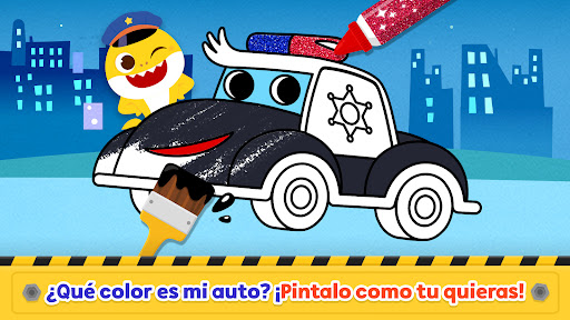 Captura de pantalla de Tiburón Bebé Ciudad de Autos