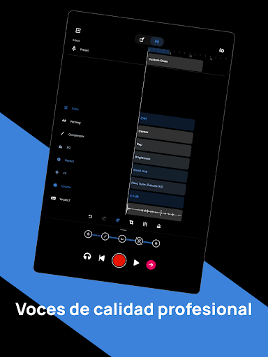 Captura de pantalla de Voloco: Estudio Vocal