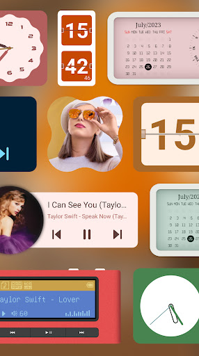 Captura de pantalla de Widgeet-Color Widgets(Widget)