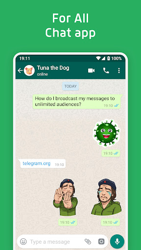Captura de pantalla de WASticker-Sticker for WhatsApp