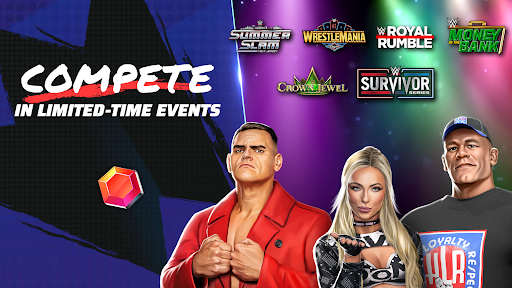 Captura de pantalla de WWE Champions: Wrestling RPG
