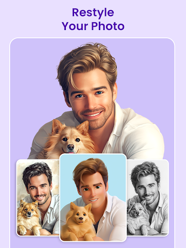 Captura de pantalla de Picify: AI Art Editor