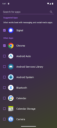 Orbot: Tor for Android screenshot