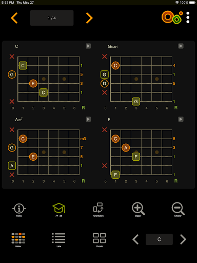 Oolimo Guitar Chords Screenshot