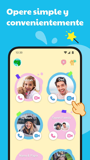Captura de pantalla de JusTalk Kids Messenger