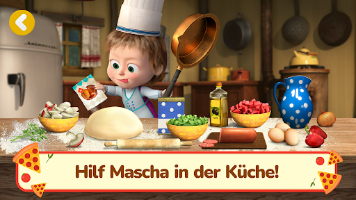 Mascha und der Bär: Pizzeria! Screenshot
