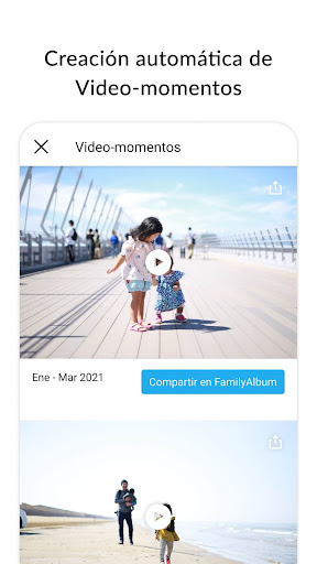 Captura de pantalla de FamilyAlbum: Fotos en familia