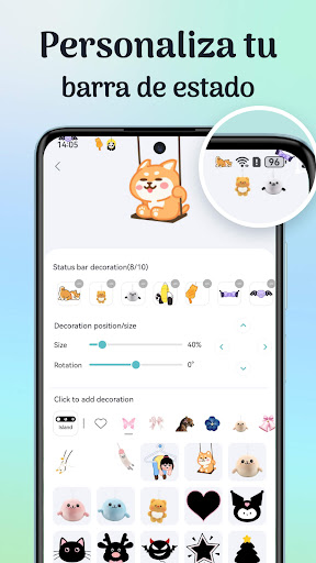 Captura de pantalla de Mico - Widget & Wallpaper