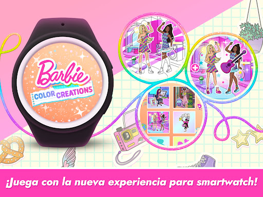 Captura de pantalla de Barbie Crea y Colorea