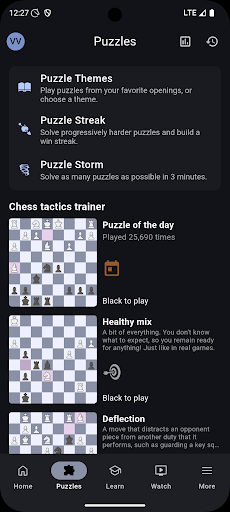 Captura de pantalla de Lichess
