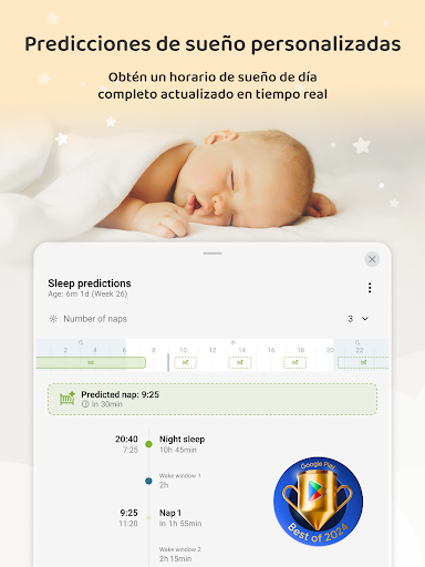 Captura de pantalla de Baby Daybook Lactancia materna