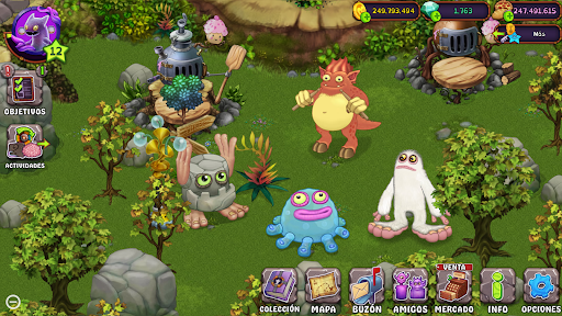 Captura de pantalla de My Singing Monsters