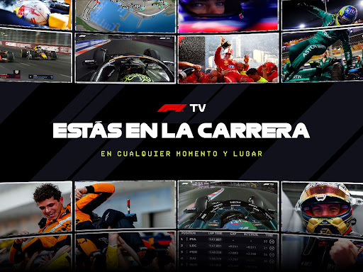 Captura de pantalla de F1 TV