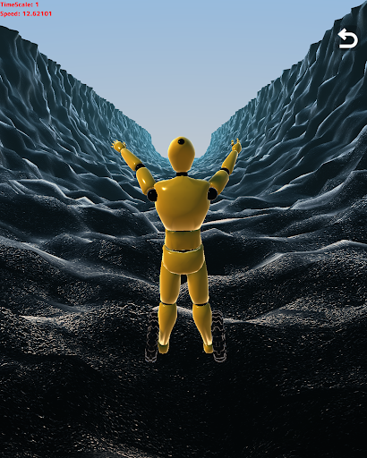 Captura de pantalla de Mannequin Downhill