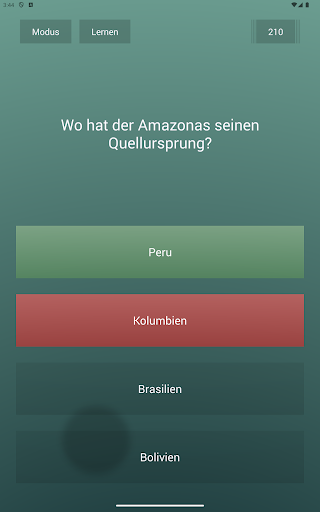 Endlos-Quiz Pro Screenshot