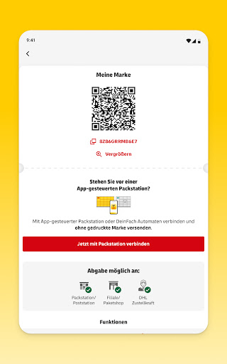 Post & DHL Screenshot