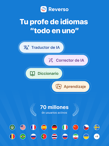 Captura de pantalla de Reverso Traductor, Diccionario
