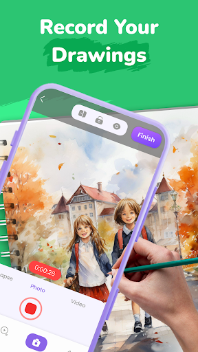 Captura de pantalla de AR Sketch: Trace Drawing