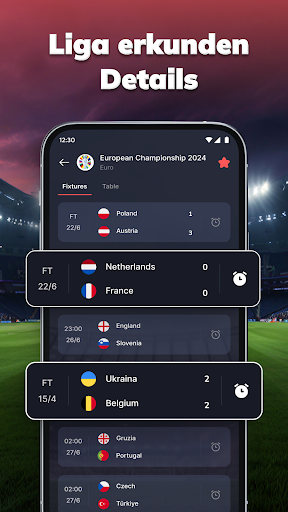 MatchLive: Fußball Live Screenshot