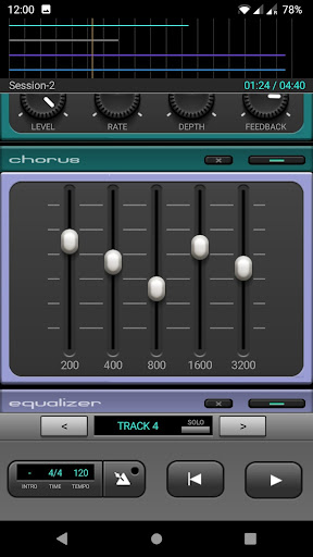 J4T Multitrack Recorder Screenshot