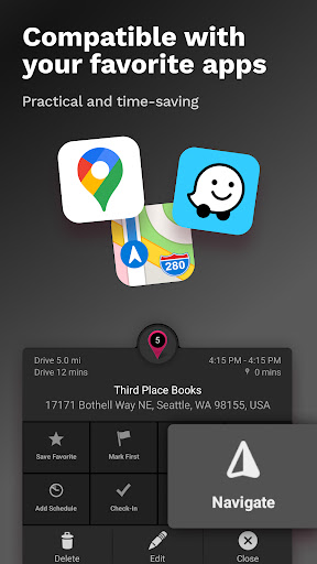 Captura de pantalla de RoadWarrior Route Planner