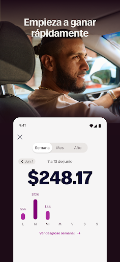 Captura de pantalla de Lyft Driver