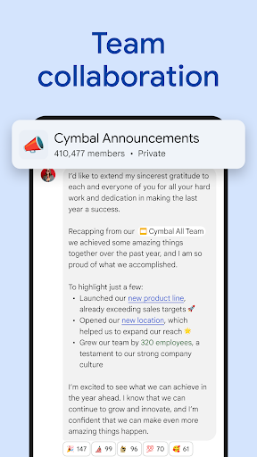 Google Chat screenshot