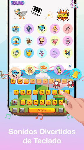 Captura de pantalla de Teclado Emoji: fuentes y temas