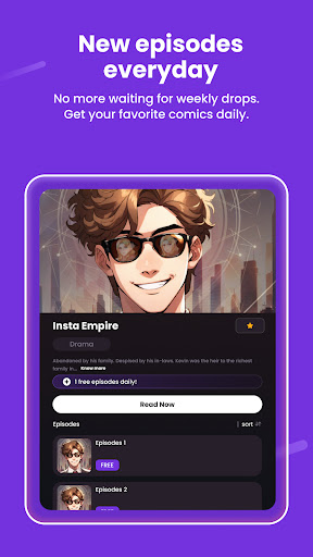 Captura de pantalla de Pocket Toons: Comics & Webtoon