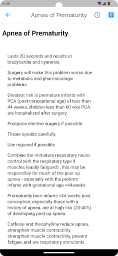 Vargo Anesthesia Mega App screenshot