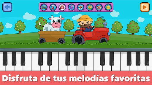 Captura de pantalla de Piano bebé: música y canciones
