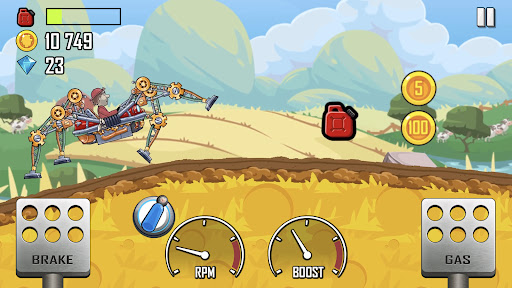 Captura de pantalla de Hill Climb Racing